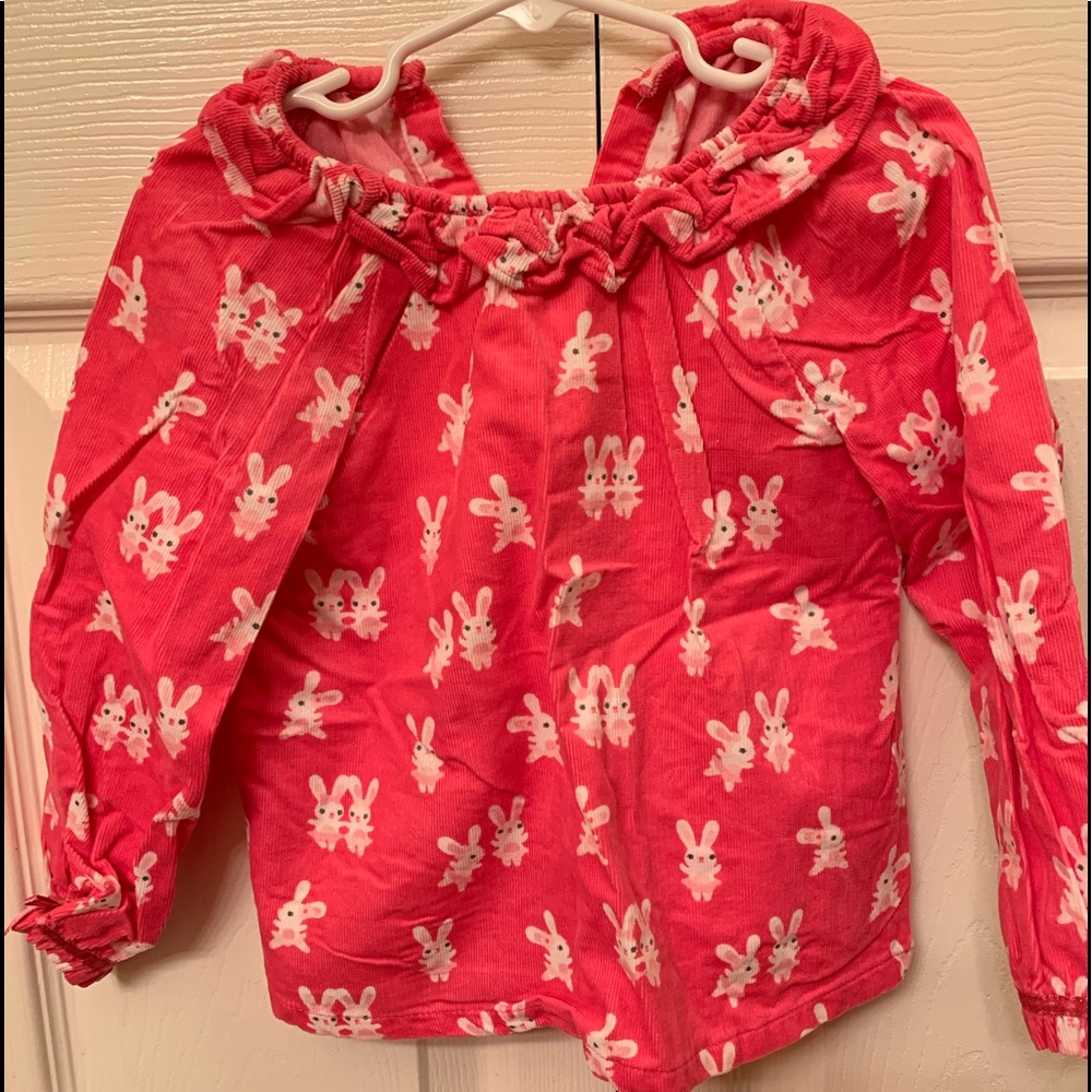 Girls bunny top Gymboree